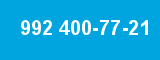 992 400-77-21